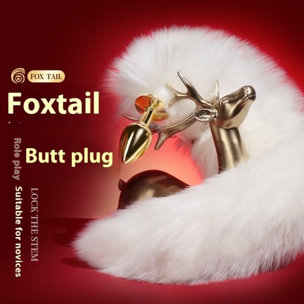 Fox Tail Metal Plug Toy