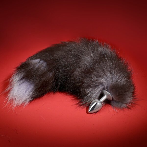 Fox Tail Metal Plug Toy