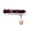 Temperature-sensitive color-changing erotic collar with bells, lightweight and charming sp collar
