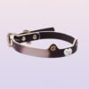 Wen turns black then to grayish white, collar, dog slave, choker, sweet and cool necklace, collar, bondage toy