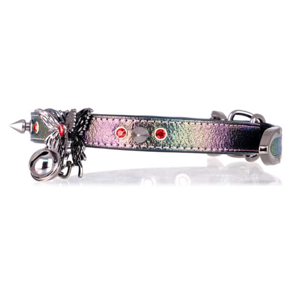 Laser Butterfly Bell QQ Collar, a niche, high - end and luxurious decorative necklace, sub - cultural choker and leash