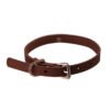 First - layer cowhide choker collar, with a sweet - cool style, simple for daily wear and with a punk touch
