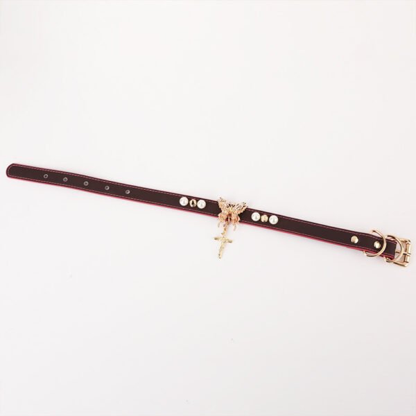 Coscreepy temperature-sensitive color-changing SP collar, subculture butterfly cross choker