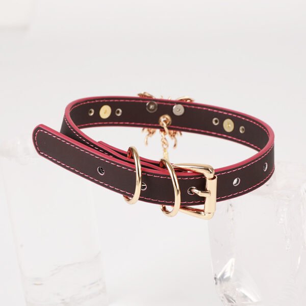 Coscreepy temperature-sensitive color-changing SP collar, subculture butterfly cross choker