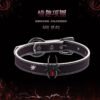 Exclusive Gothic Choker for Dark Yabi - Temperature - changing Imitation Leather Hand - made Punk Collar