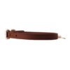 First - layer cowhide choker collar, with a sweet - cool style, simple for daily wear and with a punk touch